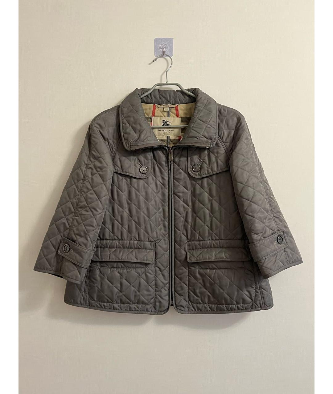 BURBERRY Серая куртка, фото 9