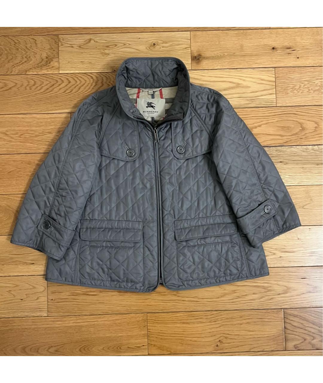 BURBERRY Серая куртка, фото 5