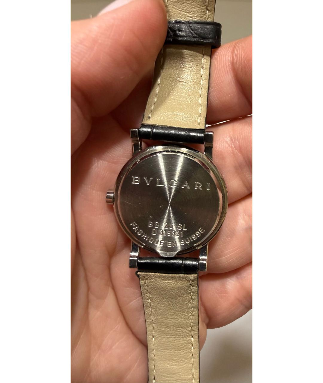 BVLGARI Черные часы, фото 2