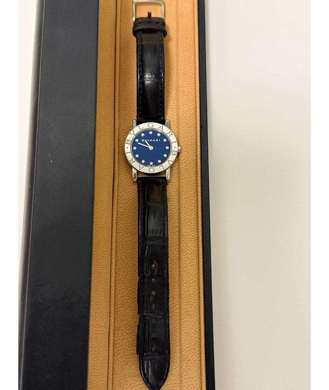 BVLGARI Черные часы, фото 3