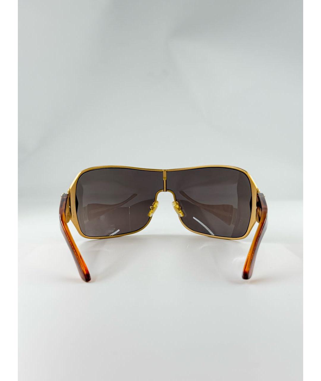 MIU MIU Коричневые пластиковые солнцезащитные очки, фото 5