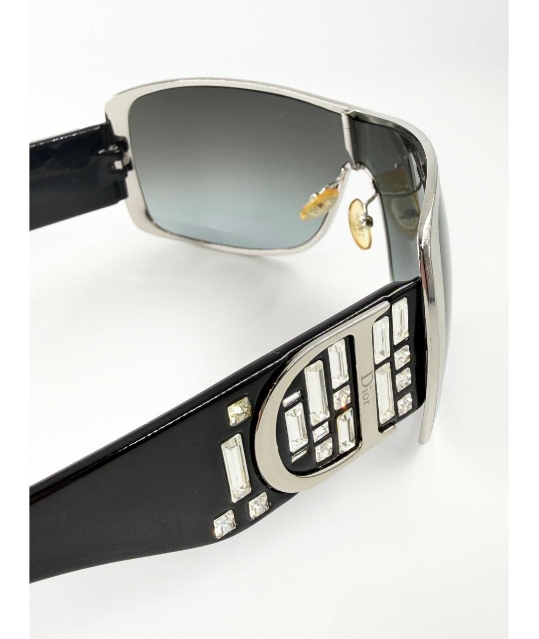 DIOR EYEWEAR Черные пластиковые солнцезащитные очки, фото 4