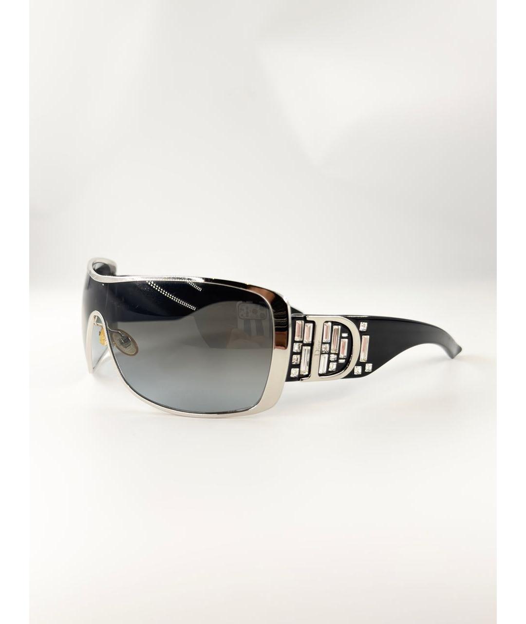 DIOR EYEWEAR Черные пластиковые солнцезащитные очки, фото 6