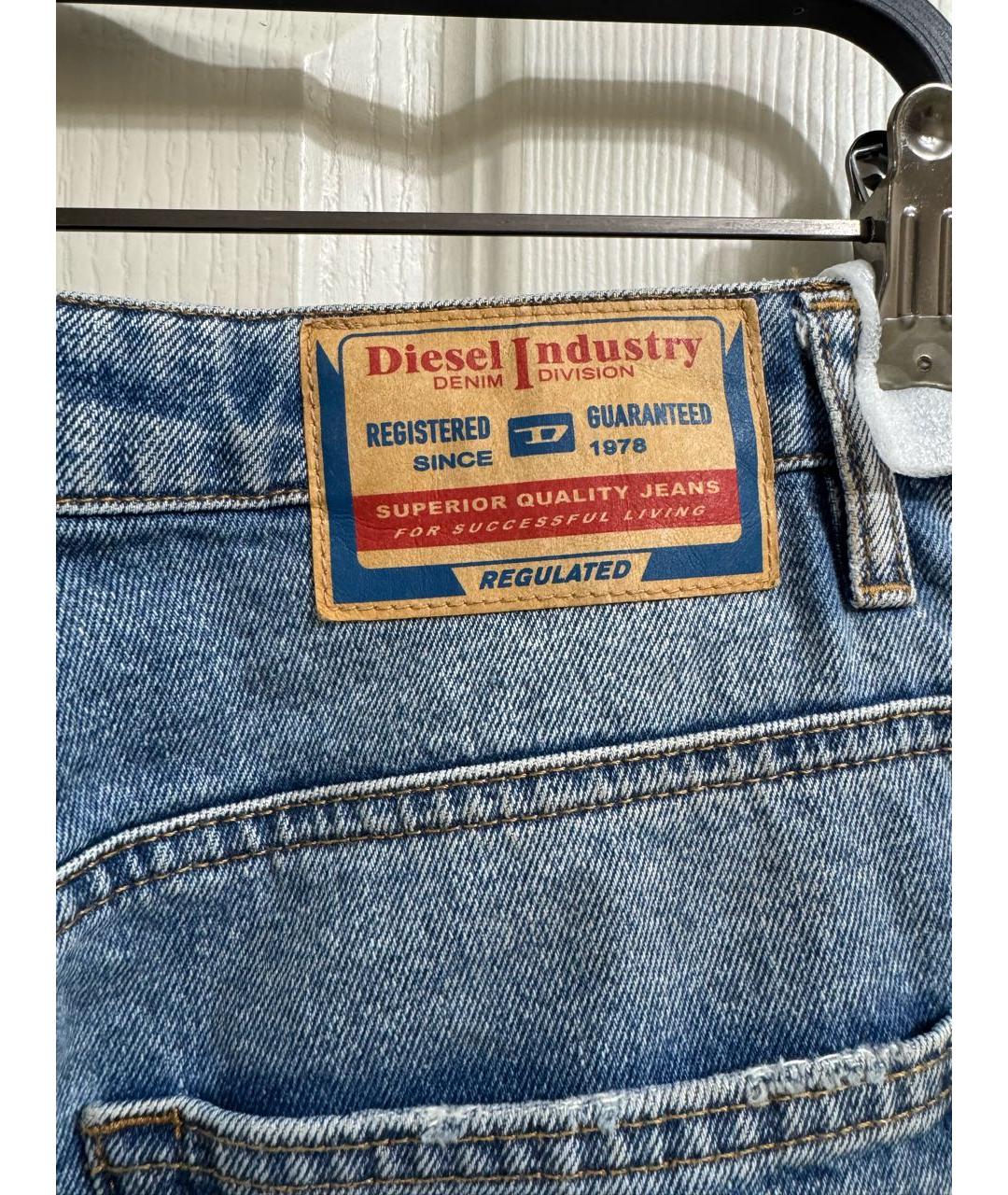 DIESEL Черные шерстяные брюки широкие, фото 4