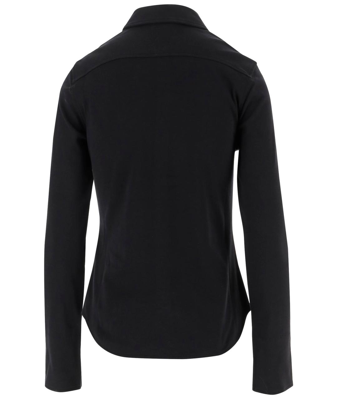 CELINE Черная хлопковая рубашка, фото 2