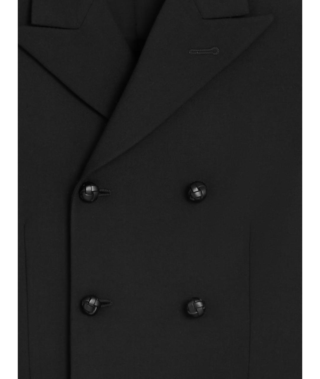 CELINE Черный полиэстеровый жакет/пиджак, фото 3