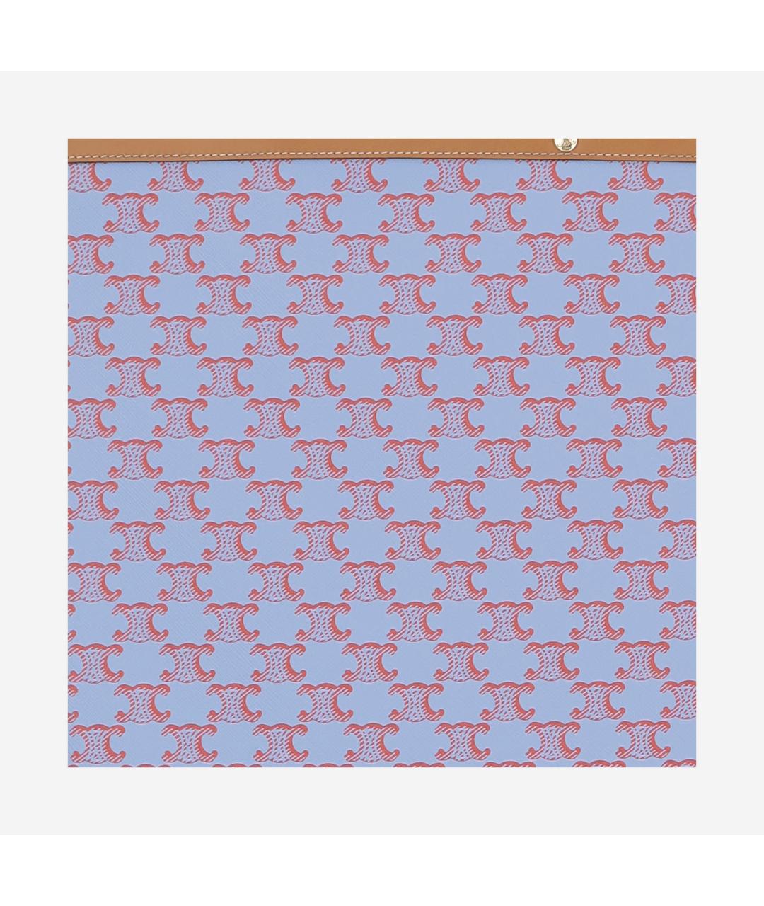 CELINE Синяя сумка тоут, фото 3