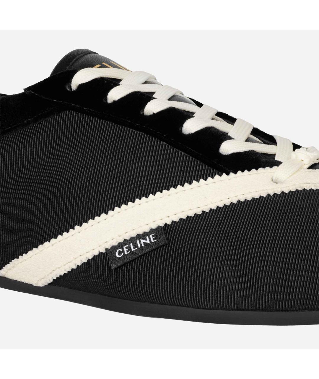 CELINE Черные кроссовки, фото 3