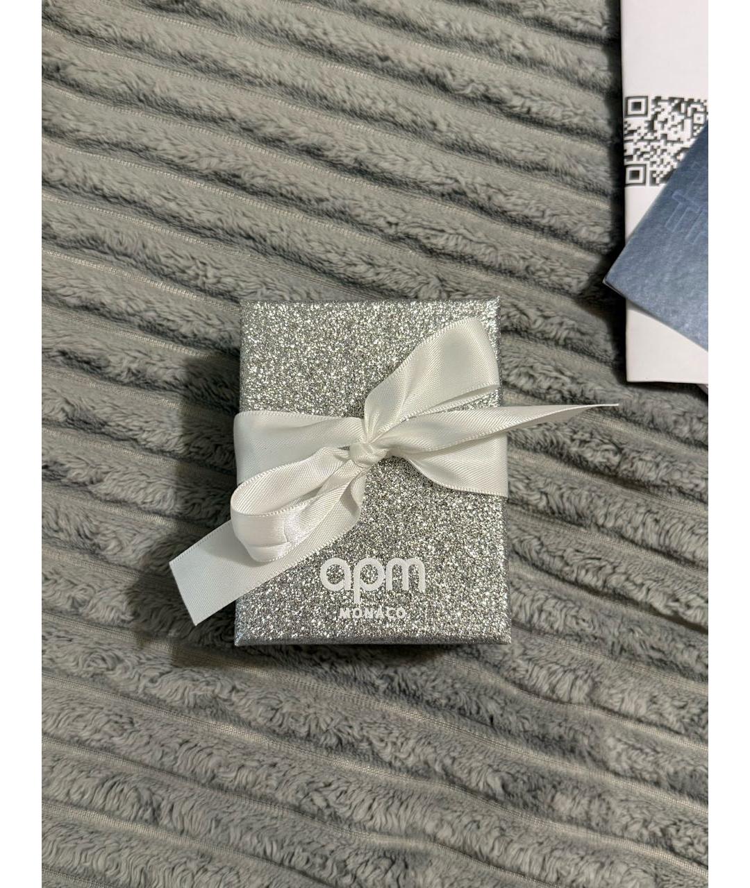 APM Monaco Белое серебряное кольцо, фото 6