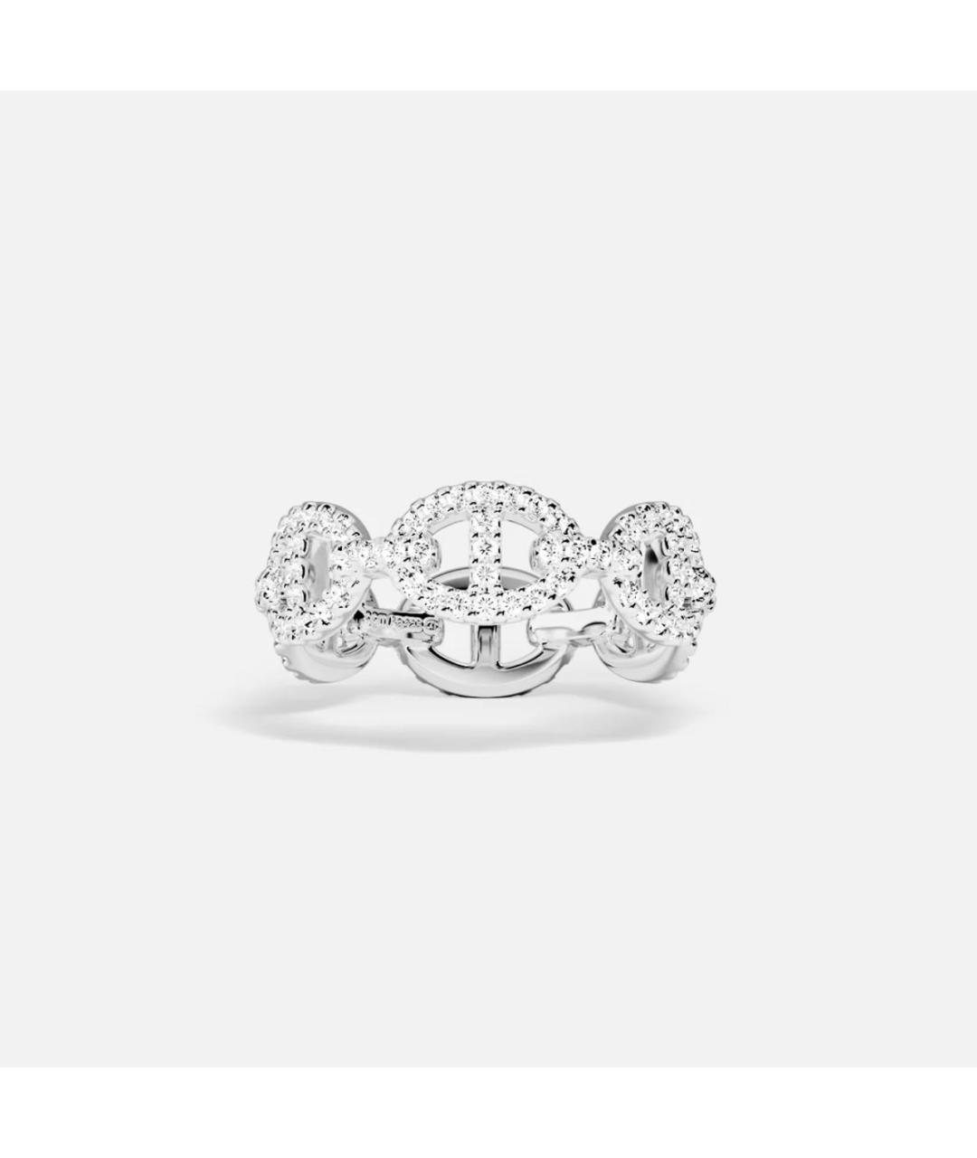 APM Monaco Белое серебряное кольцо, фото 8