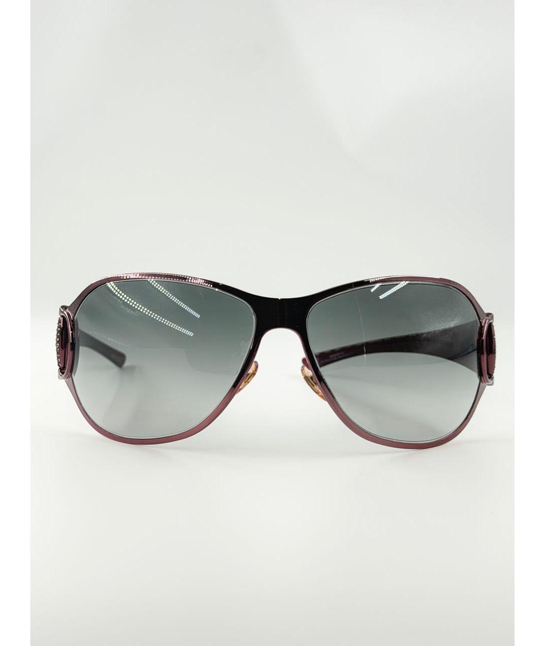 GUCCI Красные пластиковые солнцезащитные очки, фото 6