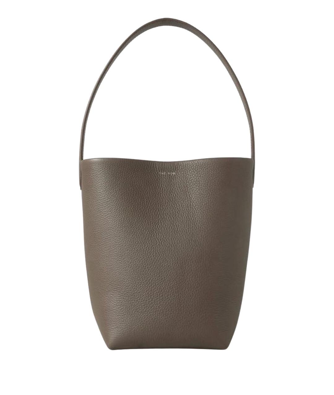 THE ROW Бежевая кожаная сумка тоут, фото 1