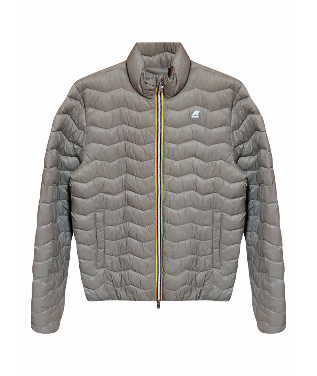 K-WAY Горчичная полиэстеровая куртка, фото 1