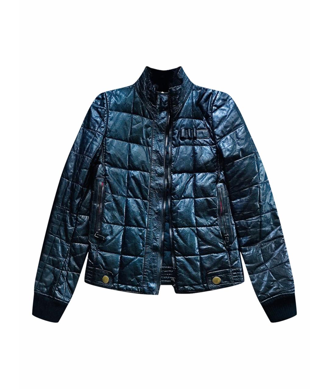 GUCCI Черная кожаная куртка, фото 1