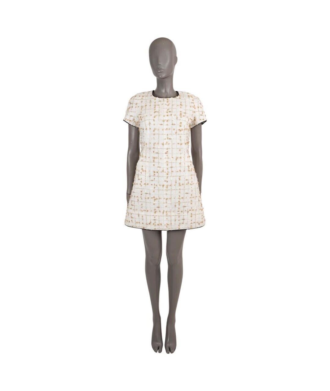 CHANEL Белое полиамидовое коктейльное платье, фото 9