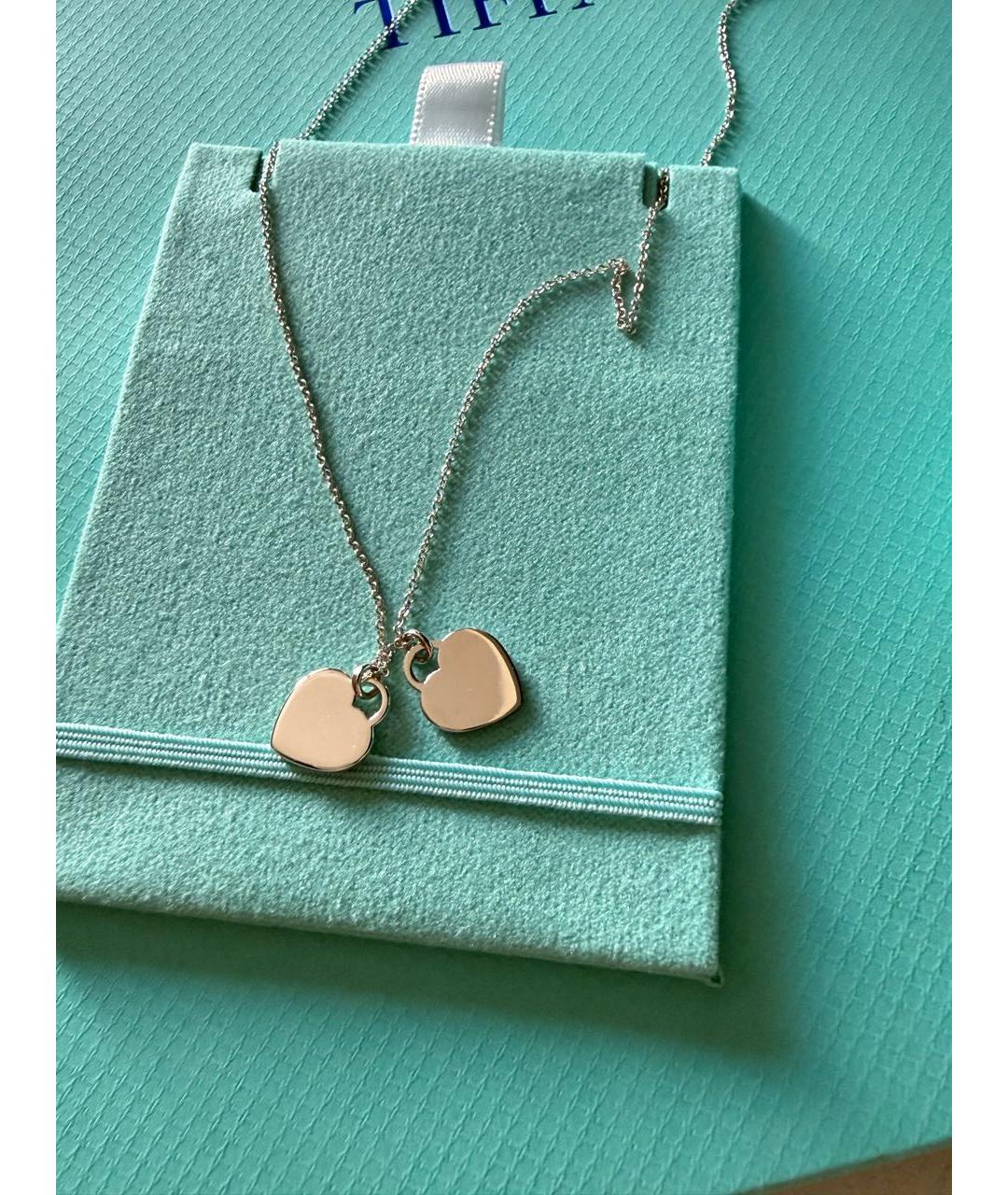 TIFFANY&CO Серебряное серебряное колье, фото 4