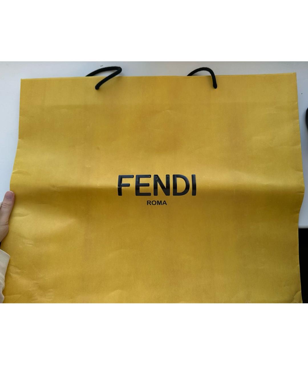 FENDI Коричневая сумка на плечо, фото 7