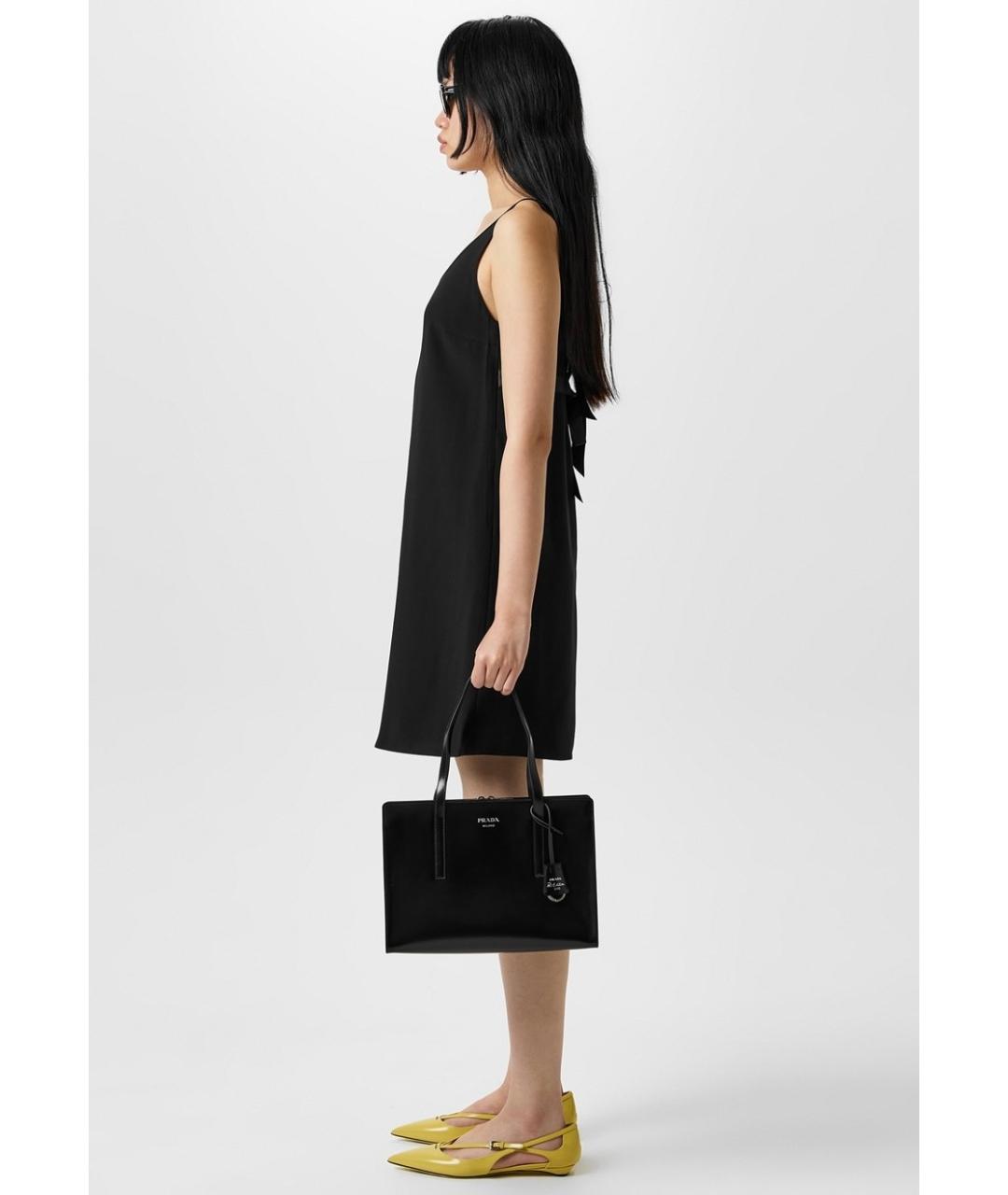 PRADA Желтые кожаные балетки, фото 5