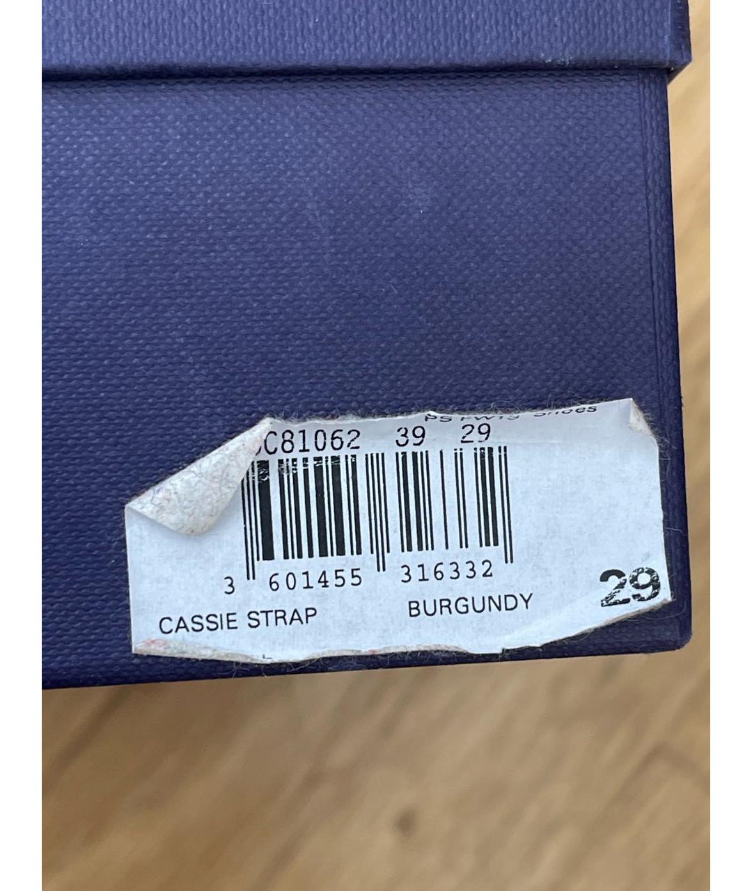 PAUL SMITH Темно-синие кожаные туфли, фото 6