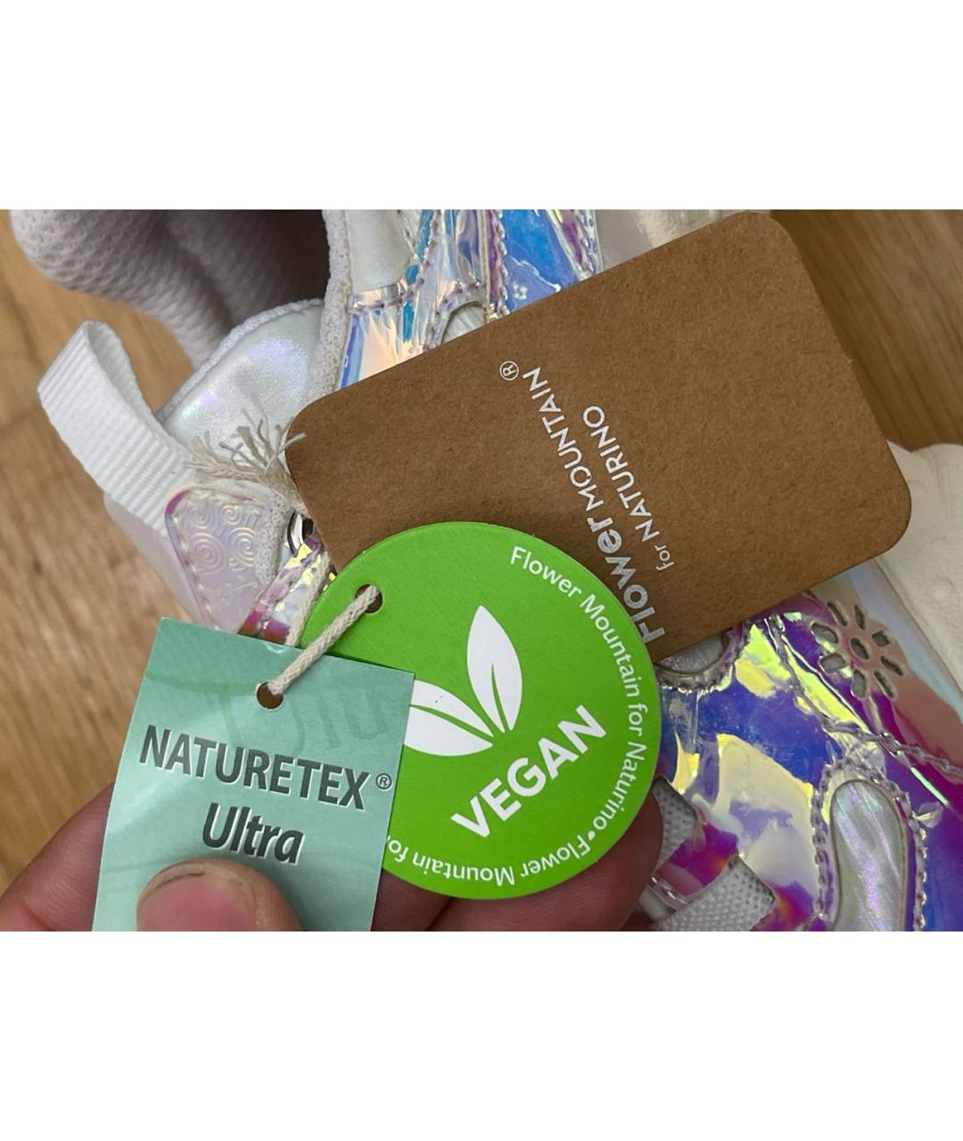 Flower Mountain Мульти текстильные кеды, фото 6