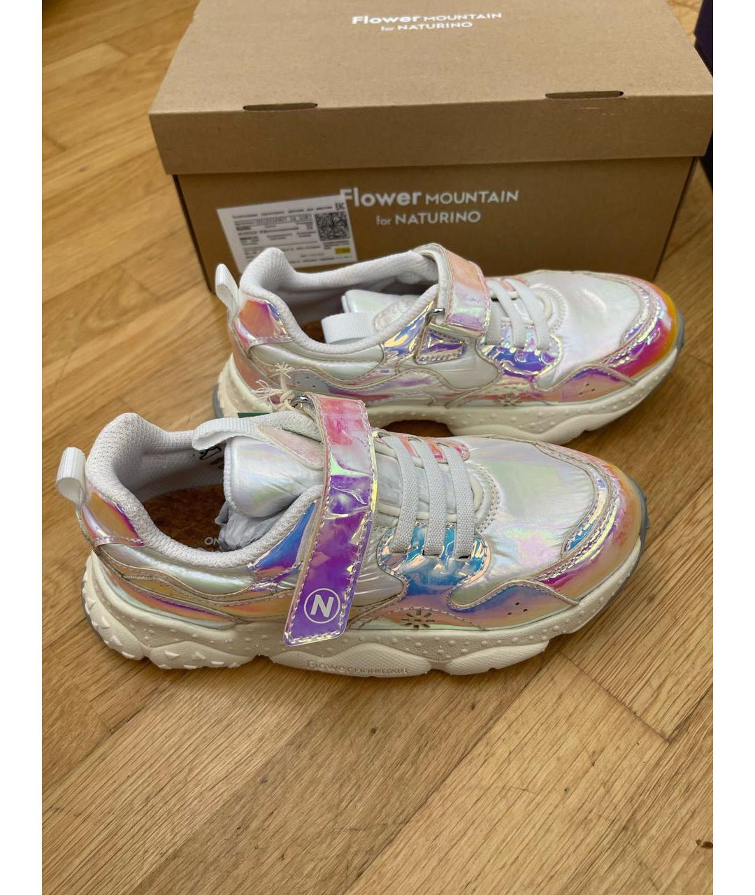 Flower Mountain Мульти текстильные кеды, фото 9