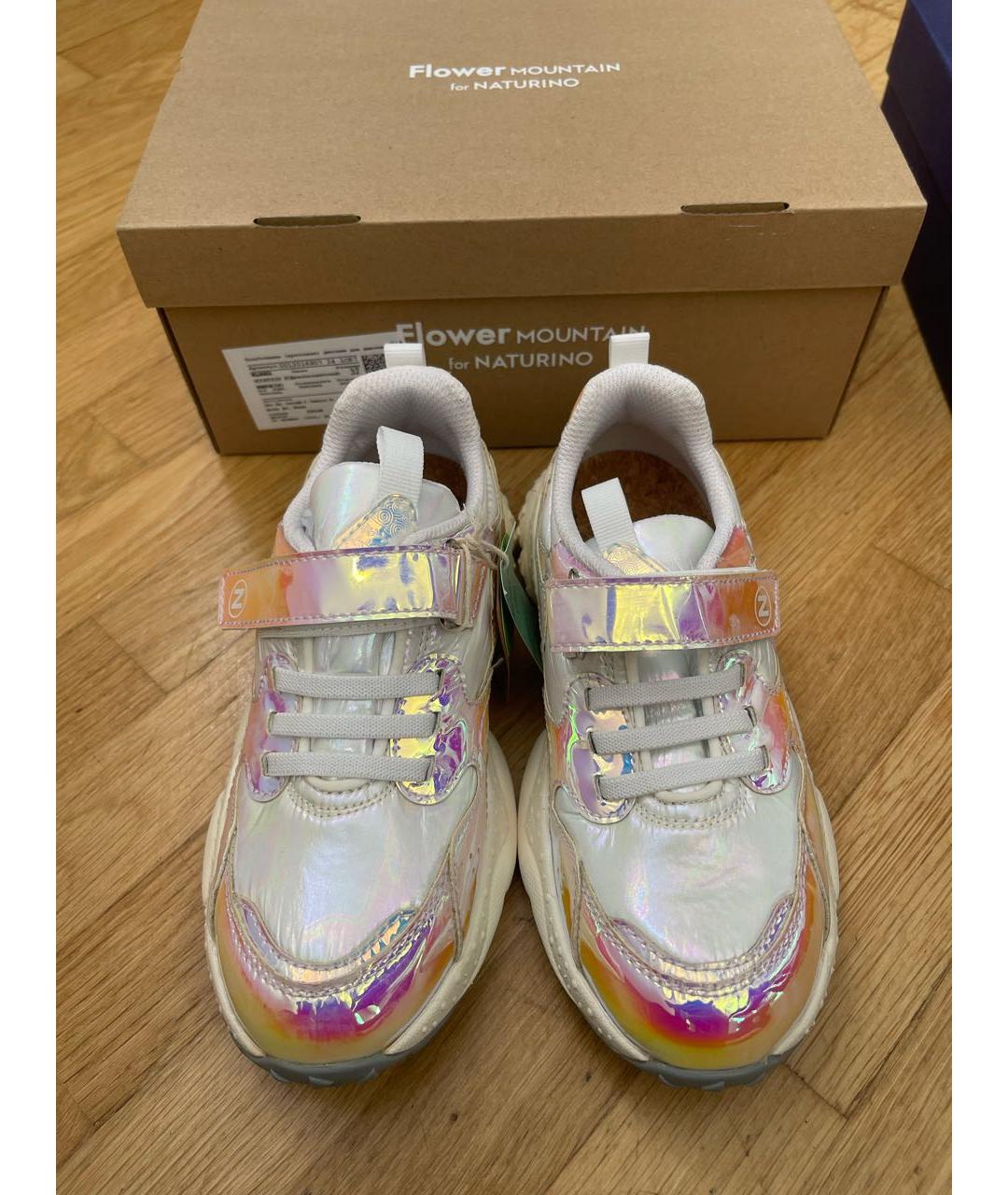 Flower Mountain Мульти текстильные кеды, фото 2