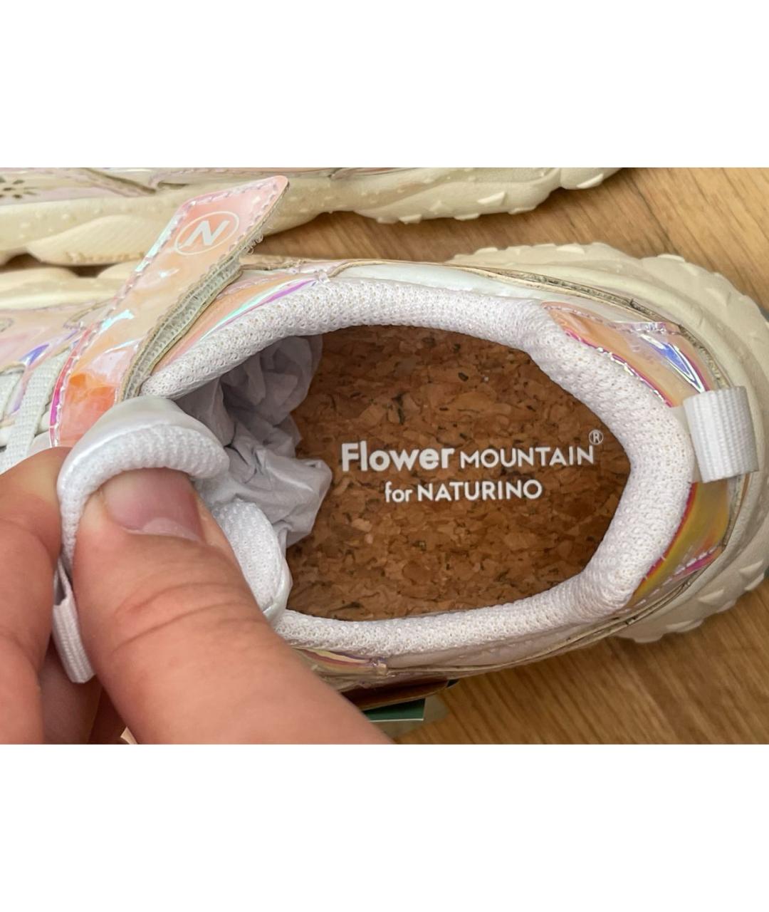 Flower Mountain Мульти текстильные кеды, фото 5