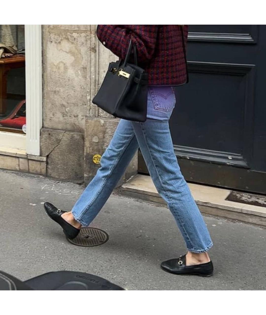 GUCCI Черные кожаные лоферы, фото 8