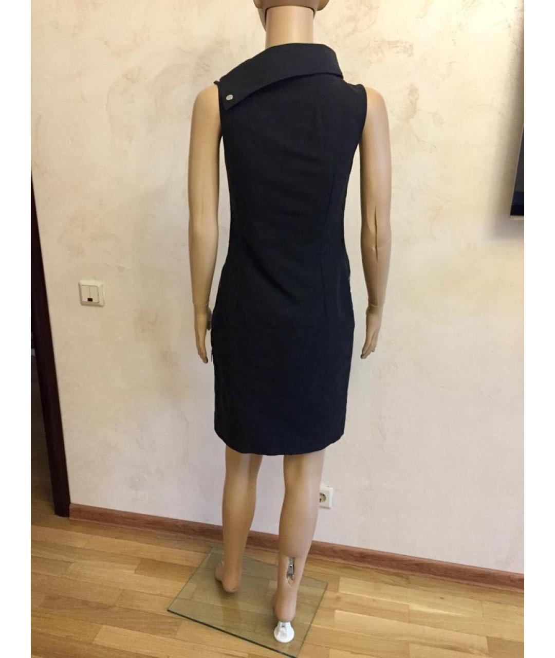 MICHAEL KORS Темно-синее деним повседневное платье, фото 2