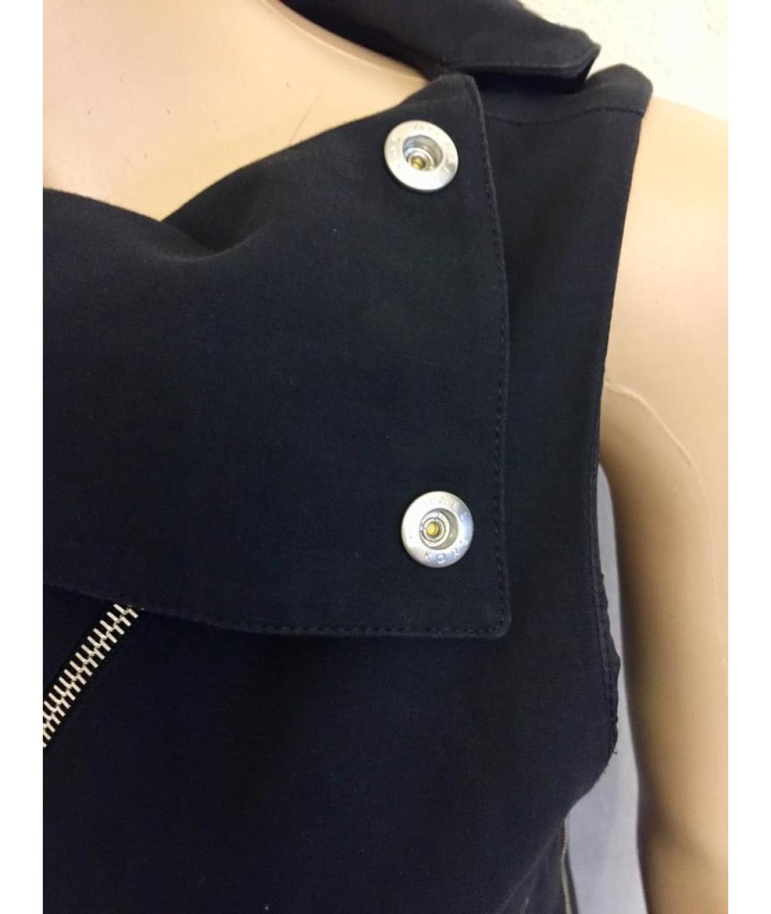 MICHAEL KORS Темно-синее деним повседневное платье, фото 4