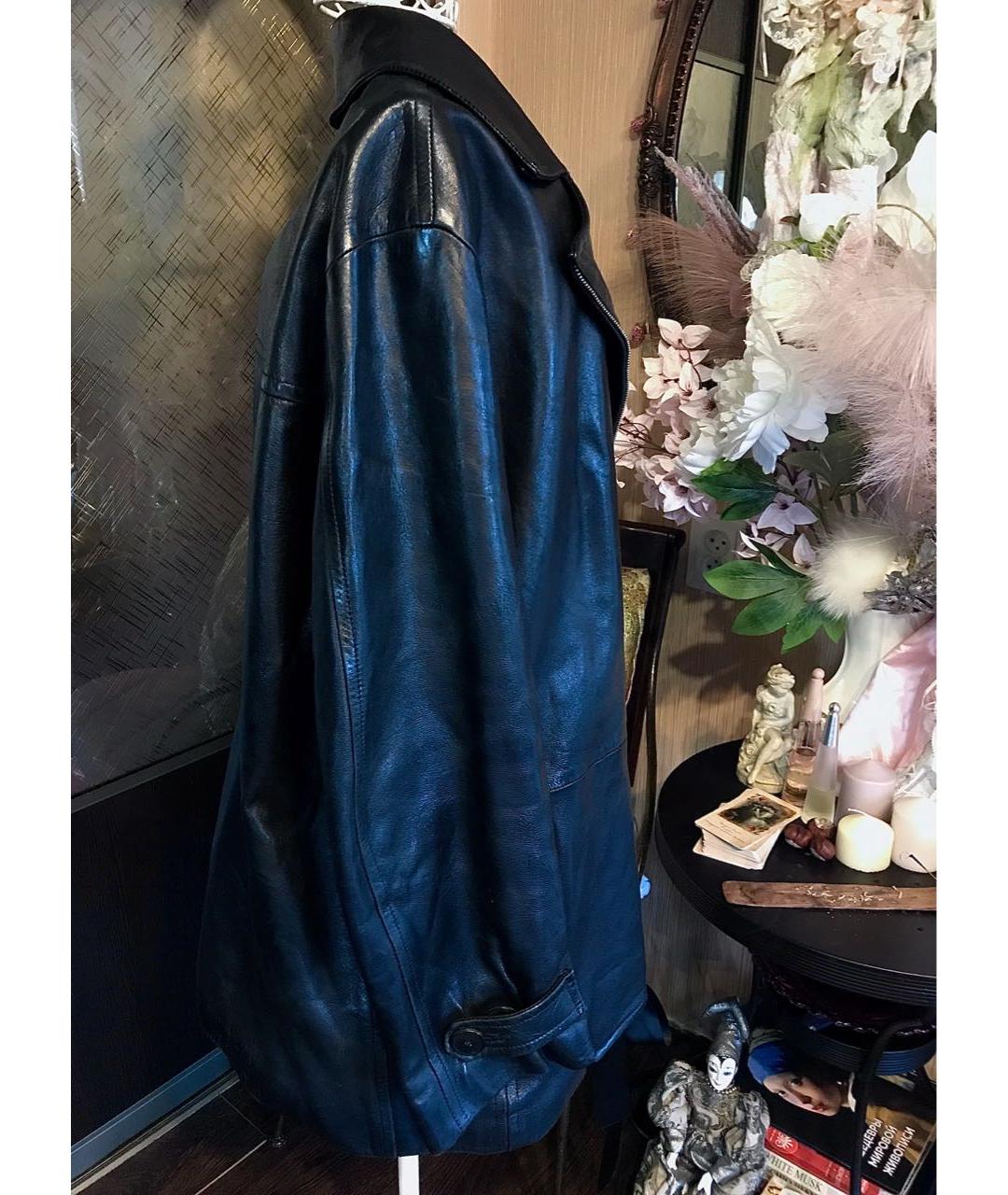 GUCCI Черная кожаная куртка, фото 5