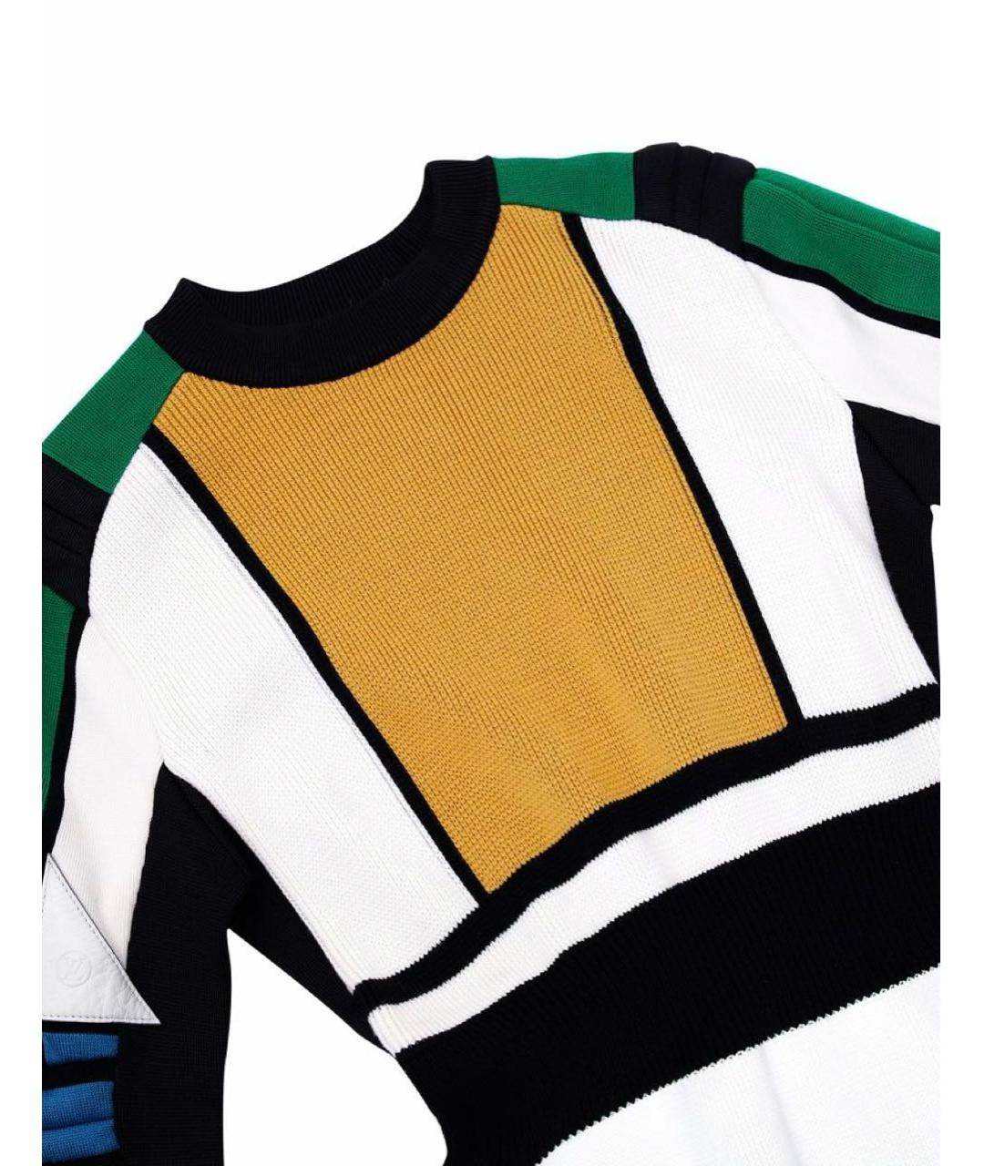 LOUIS VUITTON Мульти синтетическое повседневное платье, фото 6