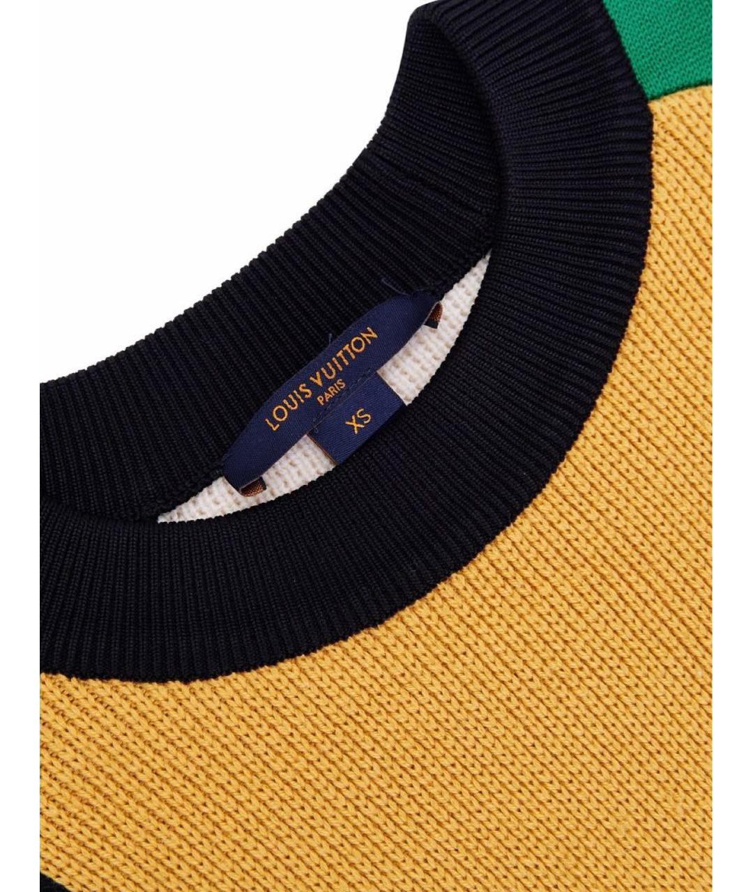 LOUIS VUITTON Мульти синтетическое повседневное платье, фото 8