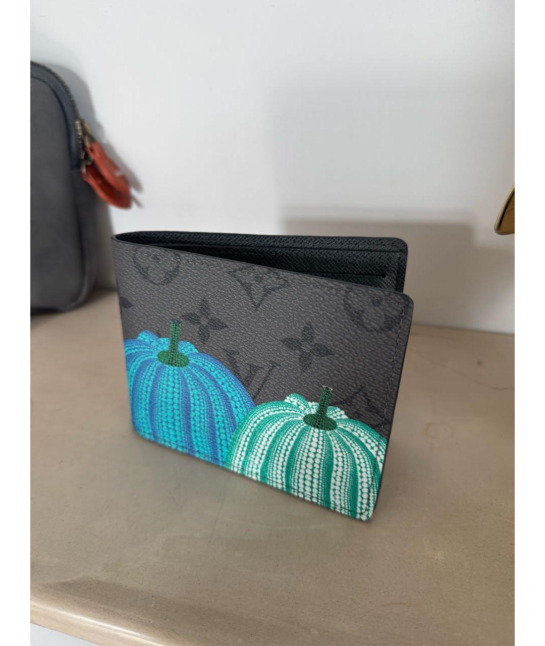 LOUIS VUITTON Серый кошелек, фото 6