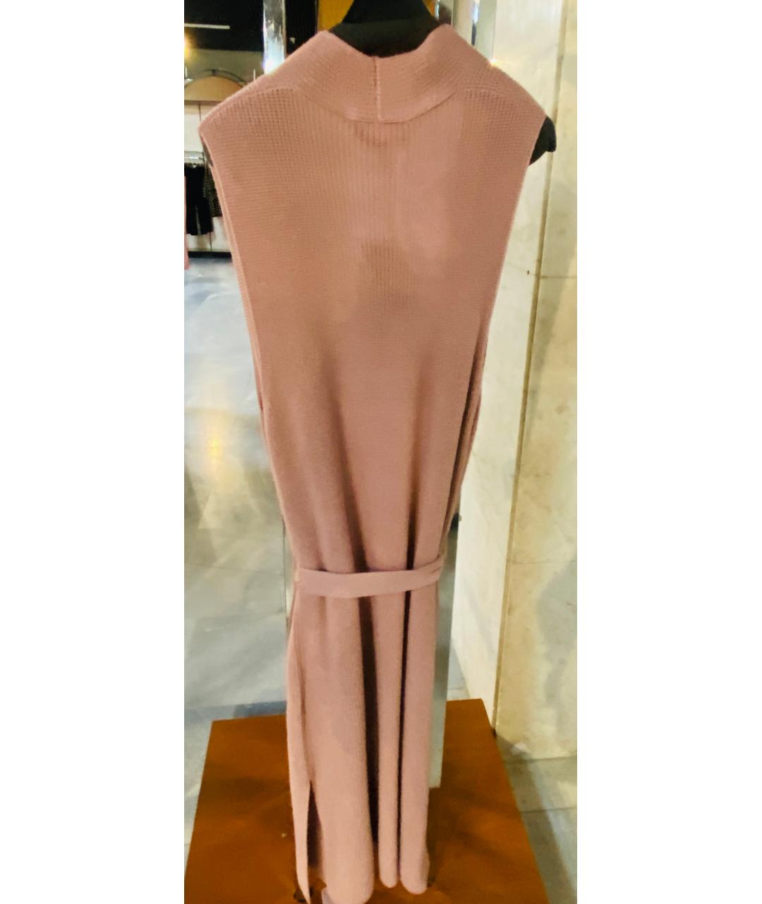 MAX MARA Розовая шерстяная жилетка, фото 2