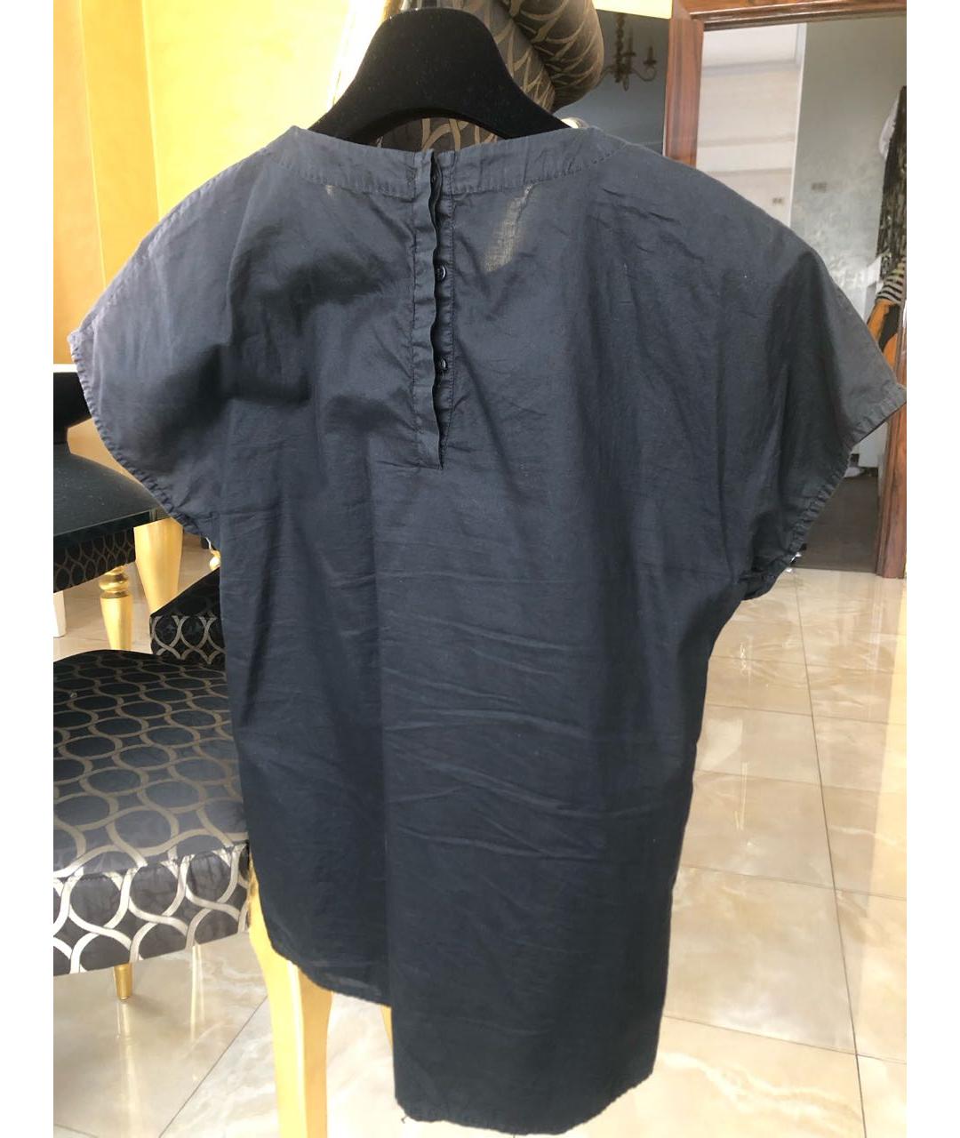 HUGO BOSS Черная хлопковая блузы, фото 2