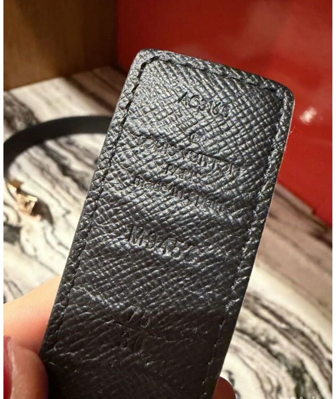 LOUIS VUITTON Коричневый ремень, фото 6