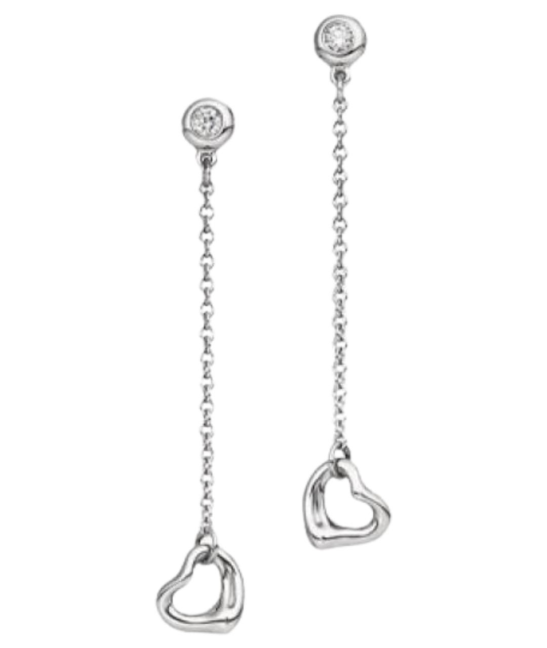 TIFFANY&CO Серебряные серебряные серьги, фото 1