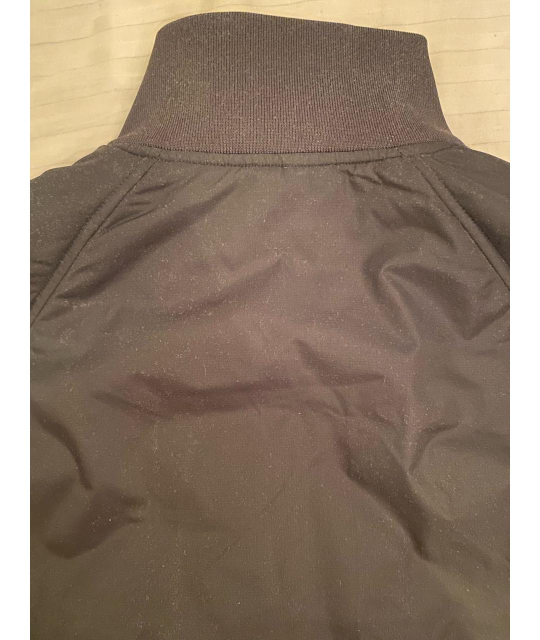 CALVIN KLEIN Черная полиэстеровая куртка, фото 3