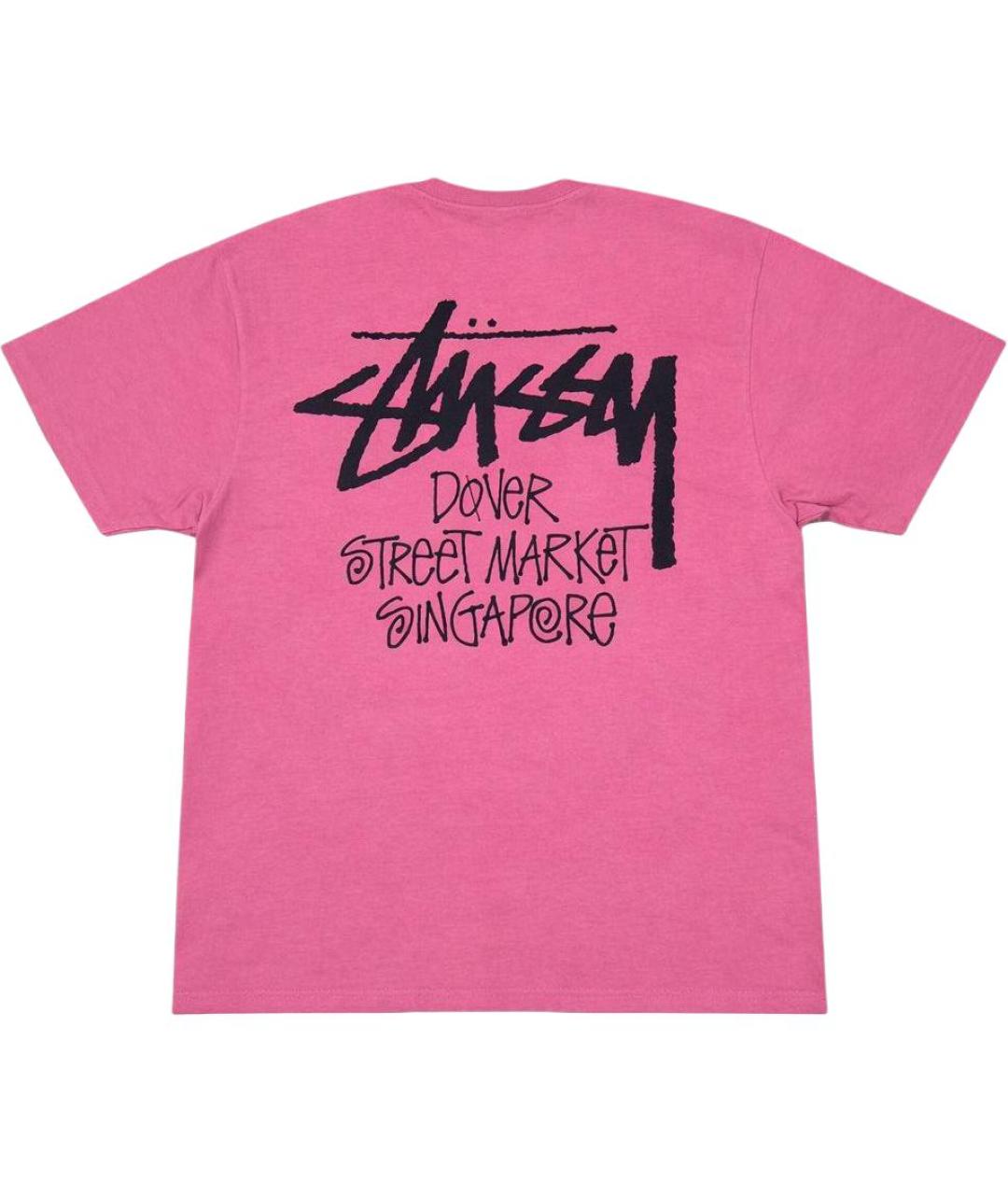 STUSSY Розовая футболка, фото 2