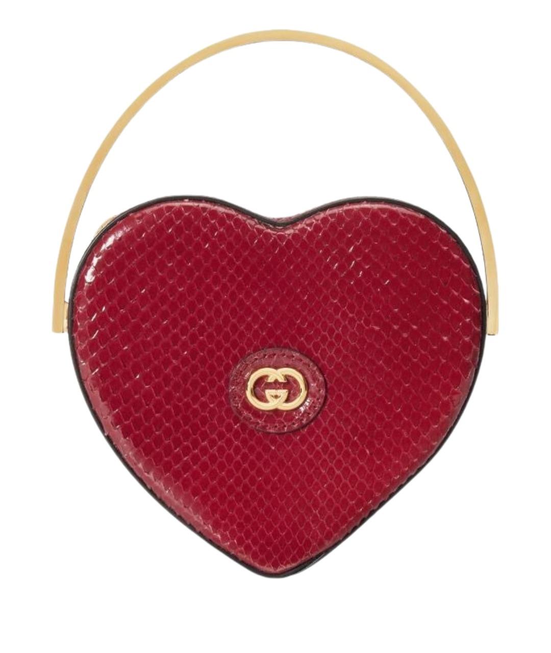 GUCCI Красная сумка через плечо, фото 1