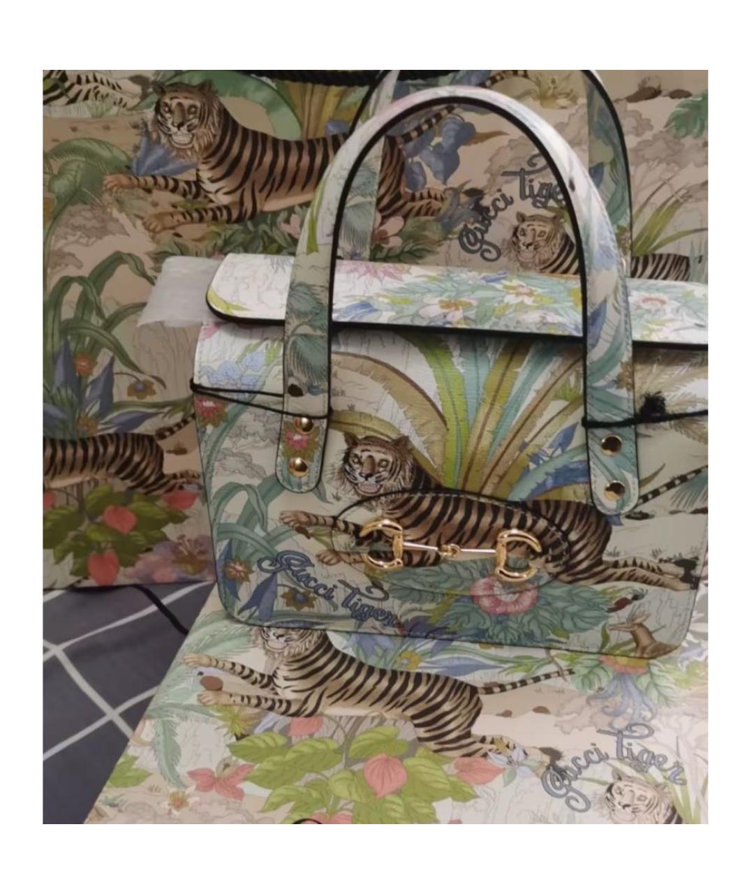 GUCCI Мульти кожаная сумка тоут, фото 3