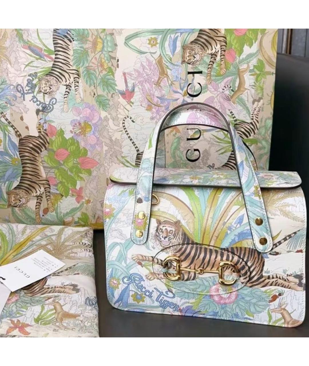 GUCCI Мульти кожаная сумка тоут, фото 4