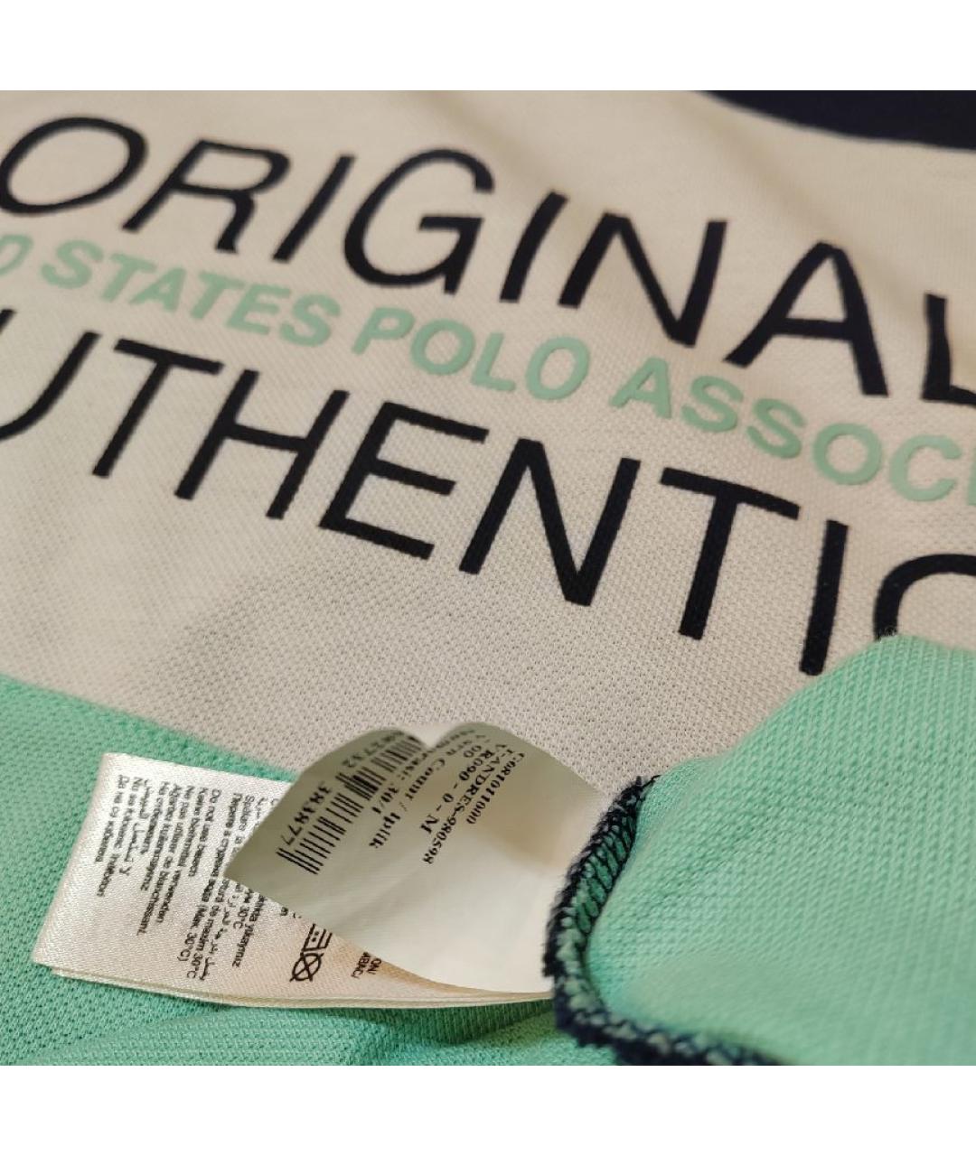RALPH LAUREN Хлопковое поло с коротким рукавом, фото 5