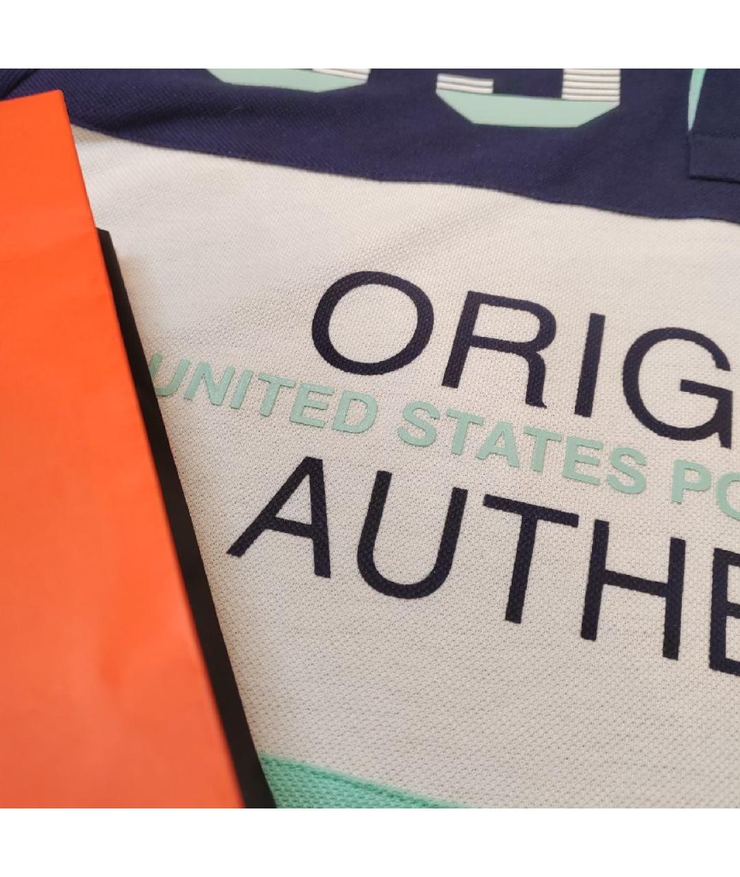 RALPH LAUREN Хлопковое поло с коротким рукавом, фото 4