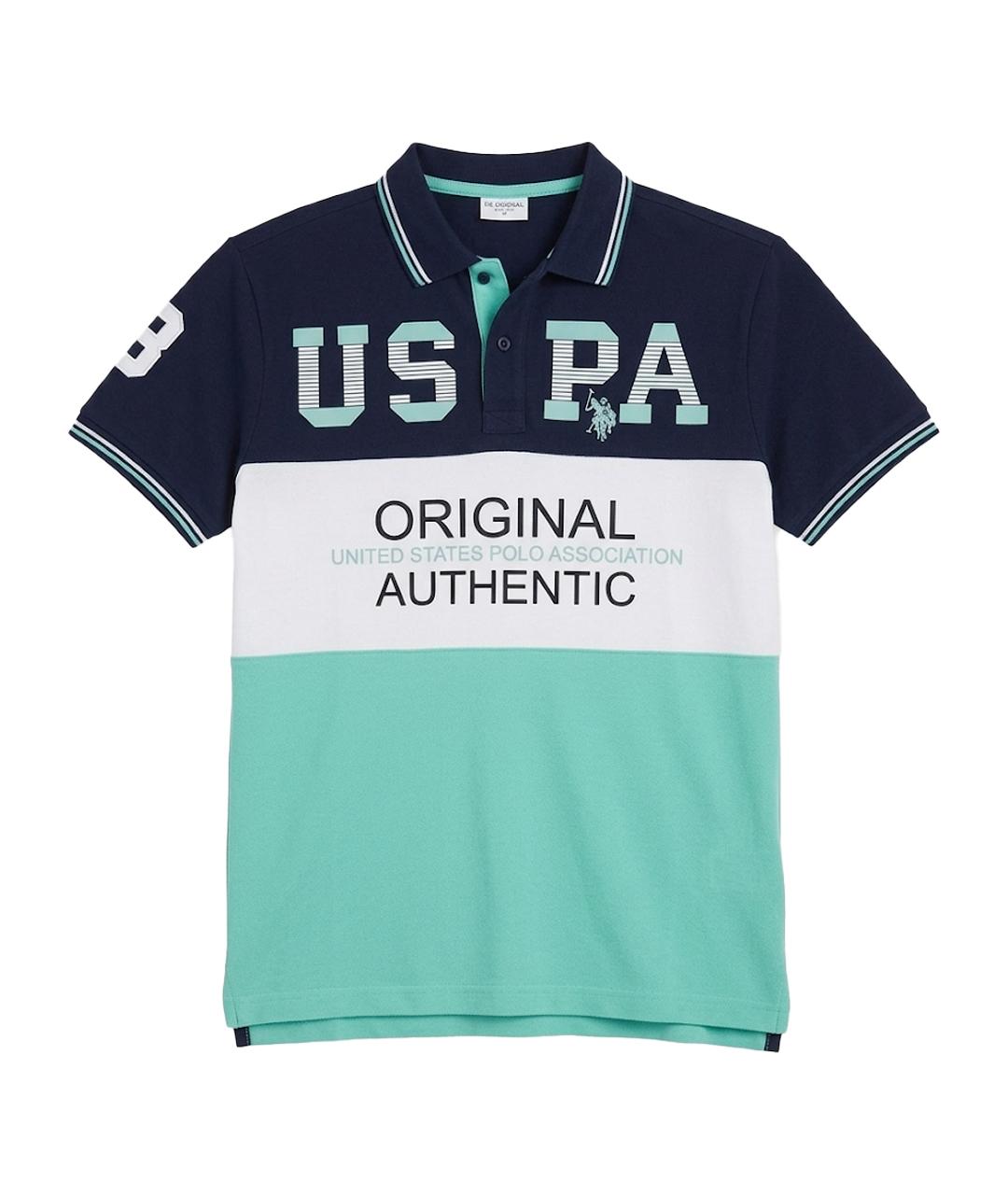 RALPH LAUREN Хлопковое поло с коротким рукавом, фото 1