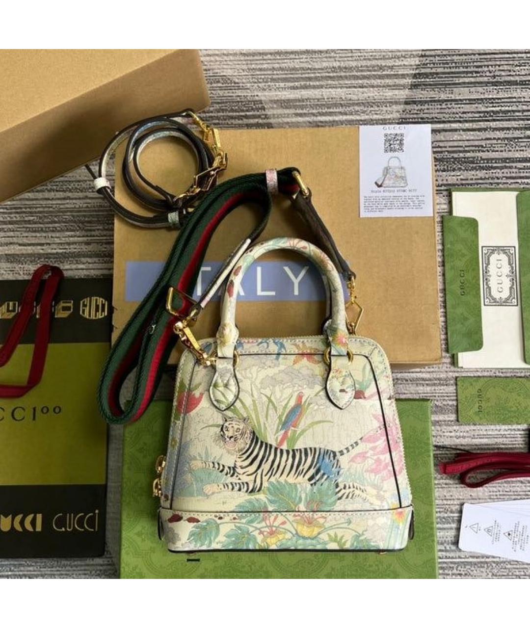 GUCCI Мульти сумка через плечо из искусственной кожи, фото 3