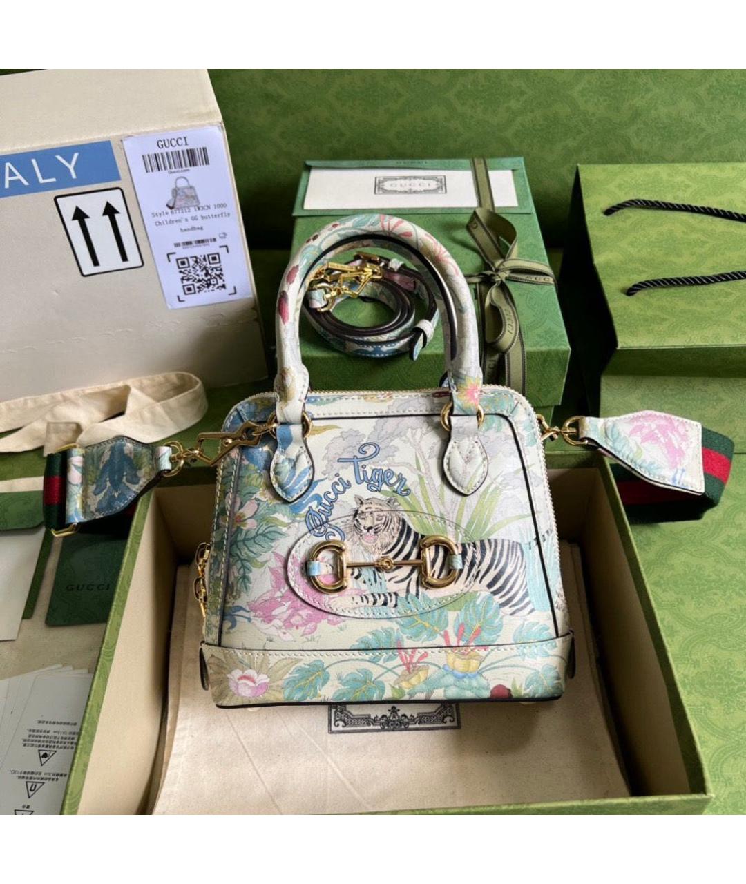 GUCCI Мульти сумка через плечо из искусственной кожи, фото 2