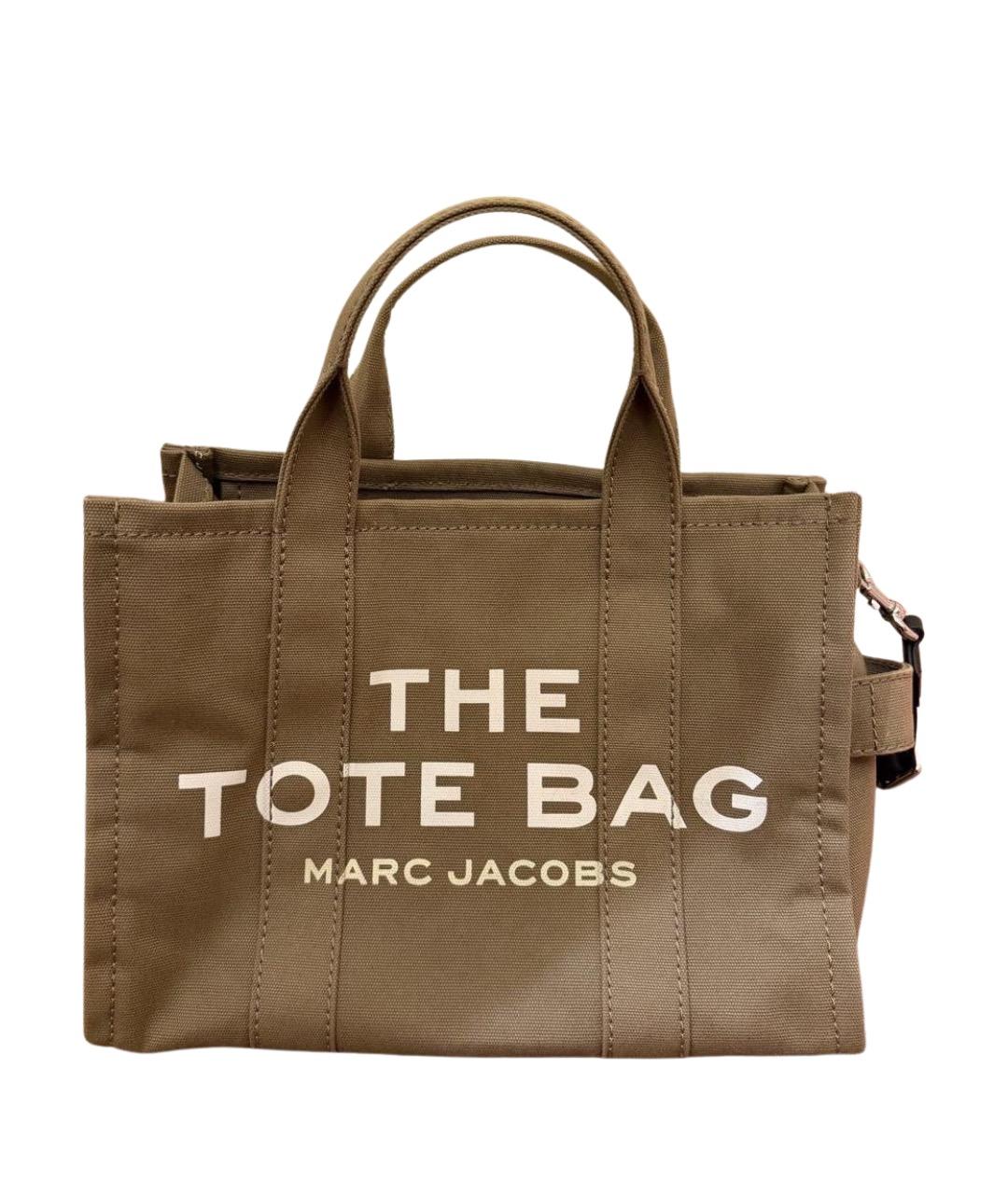 MARC JACOBS Бежевая тканевая сумка тоут, фото 1