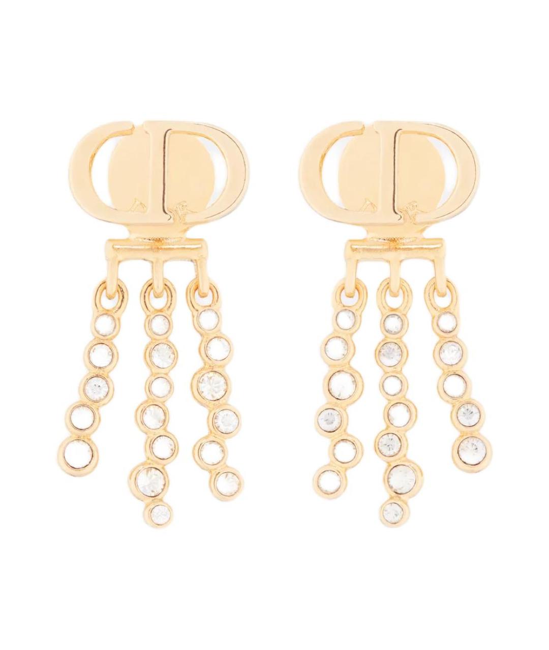 CHRISTIAN DIOR Золотые серьги, фото 1